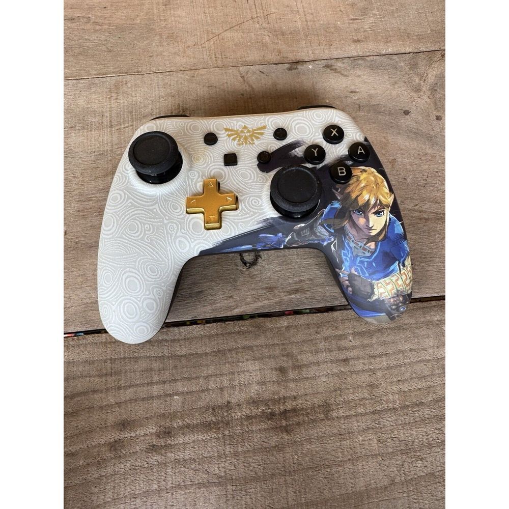 For Nintendo Switch‎ Zelda Breath Of The Wild Wired Controller PowerA 1506260-02